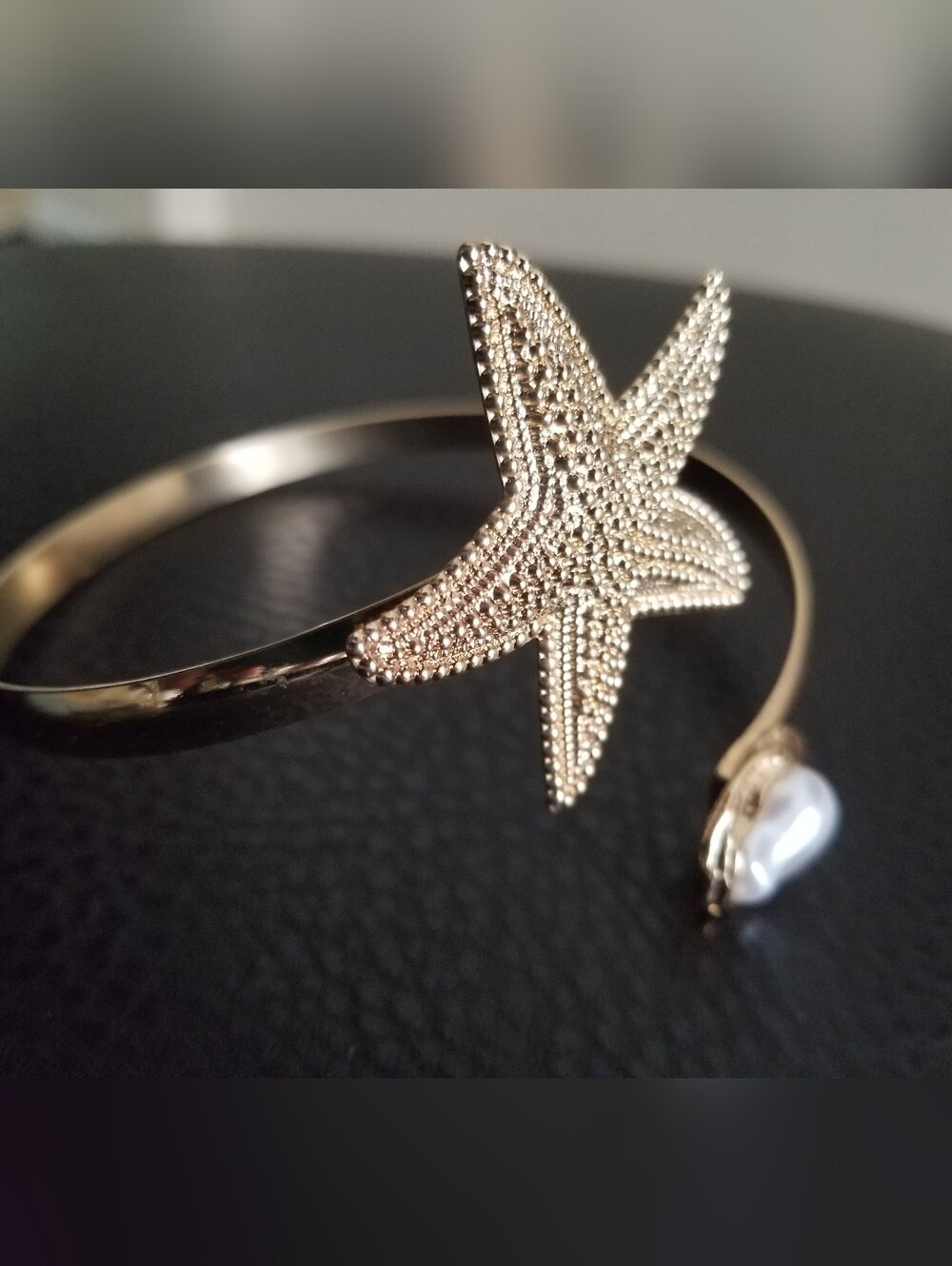 Upper Arm Bangle Cuff Style Starfish Beach Boho